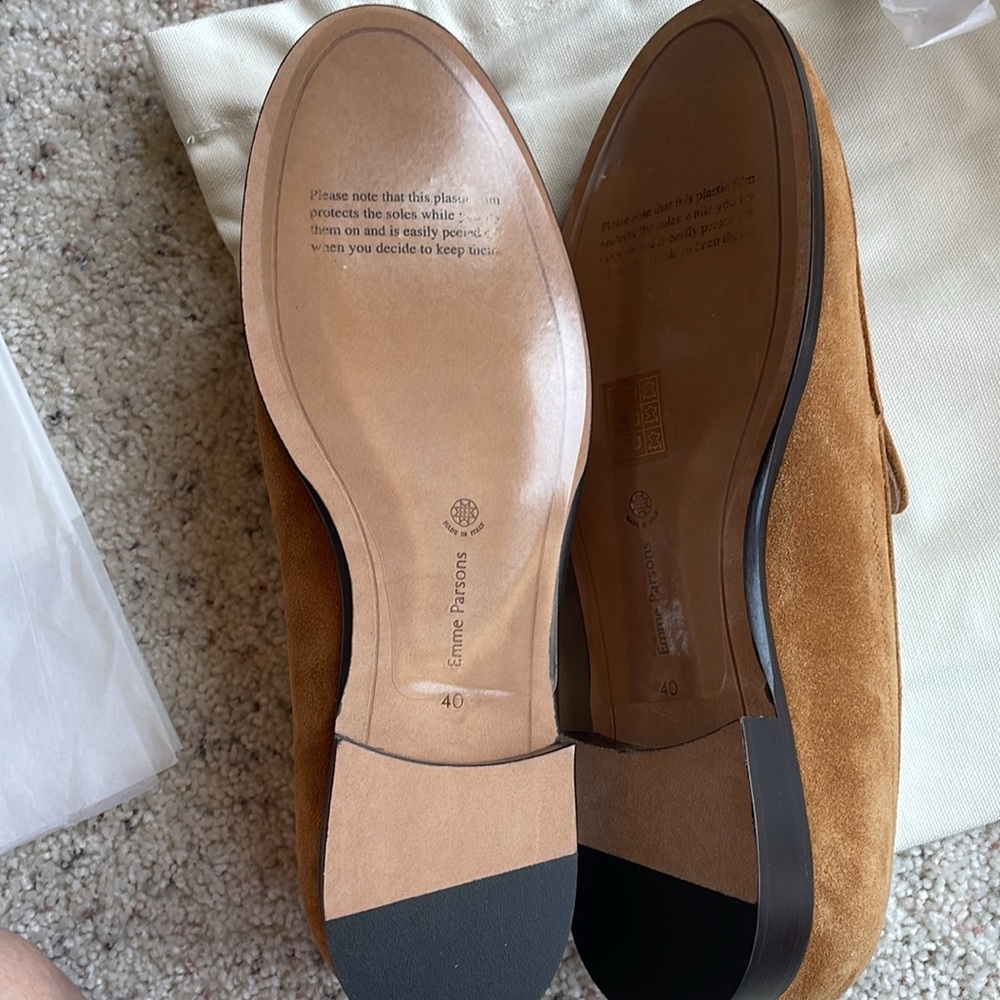 🆕EMME PARSONS Danielle Fawn Suede Loafer - Picture 10 of 16